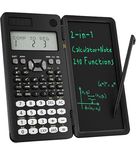 Amazon.com : Achieva Scientific Calculator with Erasable LCD